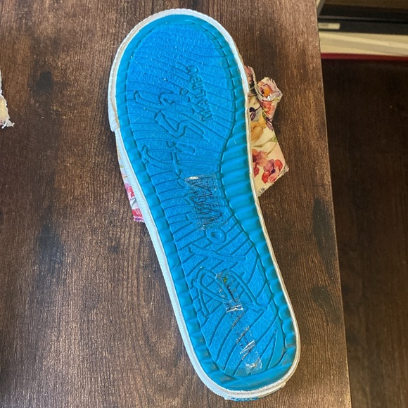 Blowfish Malibu Super Foam Sock Sandals size 8.5 Floral - Picture 2 of 5